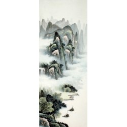 Chinese Landscape Painting - CNAG008296
