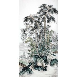 Chinese Landscape Painting - CNAG008297