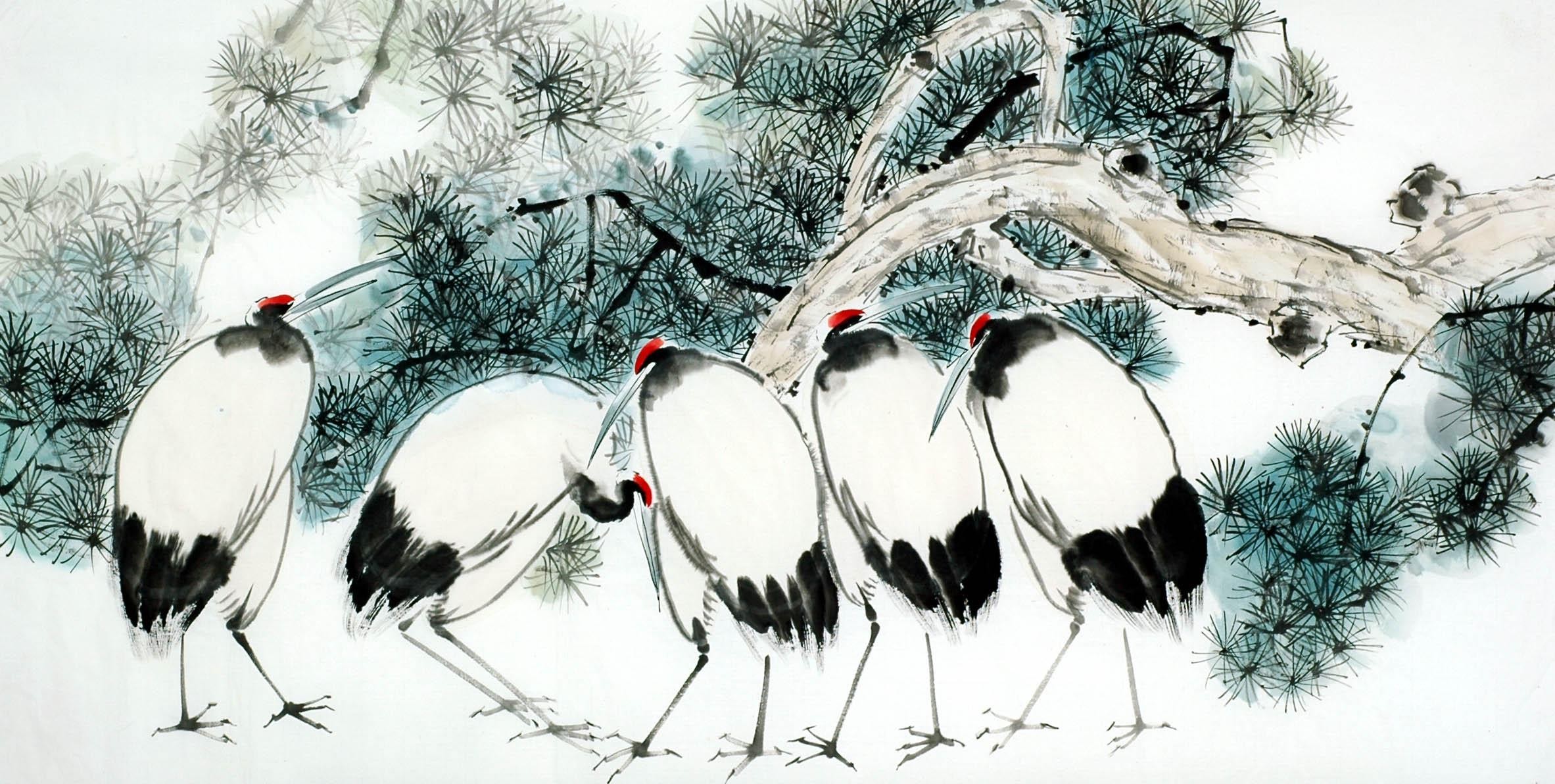 Chinese Flowers&Trees Painting - CNAG008306