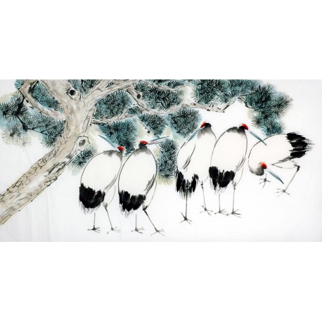 Chinese Flowers&Trees Painting - CNAG008307