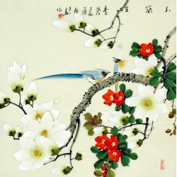 Chinese Flowers&Trees Painting - CNAG008309