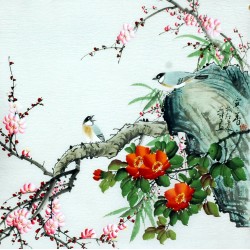 Chinese Flowers&Trees Painting - CNAG008311