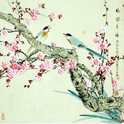 Chinese Flowers&Trees Painting - CNAG008312