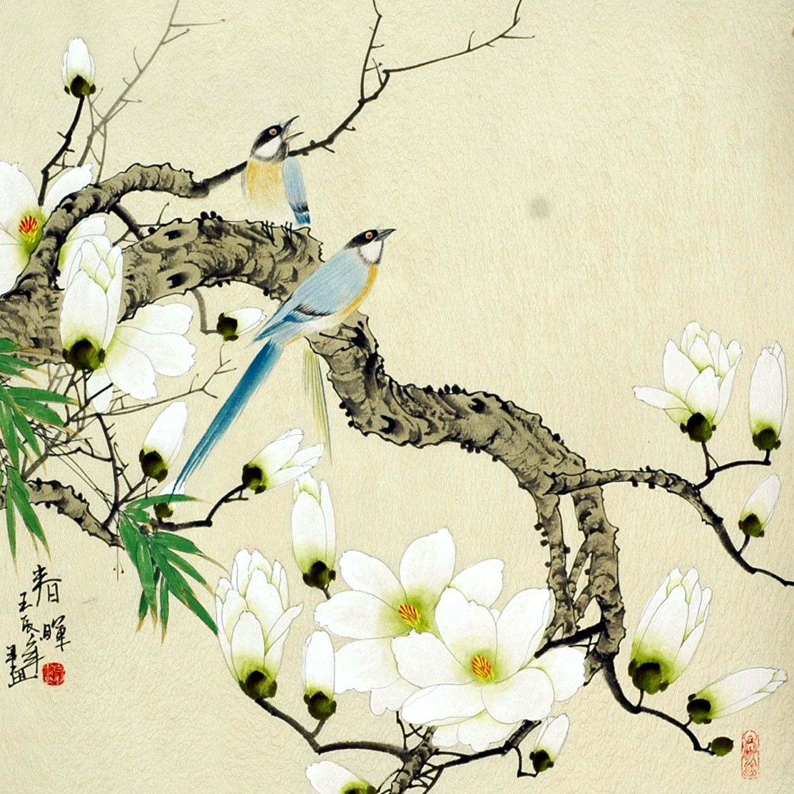 Chinese Flowers&Trees Painting - CNAG008313