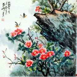 Chinese Flowers&Trees Painting - CNAG008318