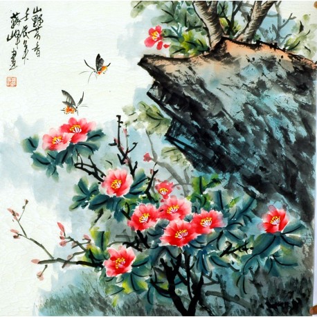 Chinese Flowers&Trees Painting - CNAG008318