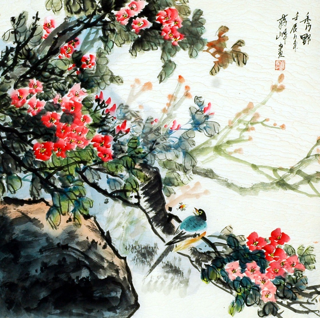 Chinese Flowers&Trees Painting - CNAG008321