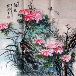 Chinese Flowers&Trees Painting - CNAG008322