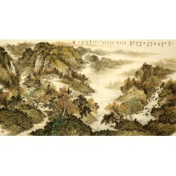 Chinese Landscape Painting - CNAG008327