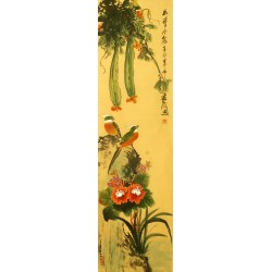 Chinese Peony Painting - CNAG008348