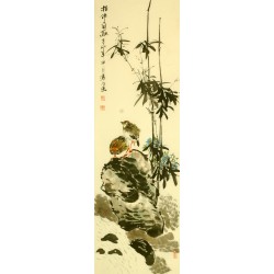 Chinese Peony Painting - CNAG008357