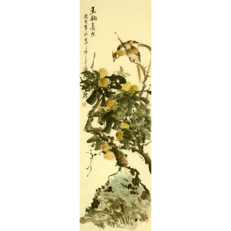 Chinese Peony Painting - CNAG008358