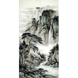 Chinese Landscape Painting - CNAG008360