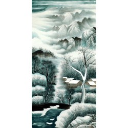 Chinese Landscape Painting - CNAG008362