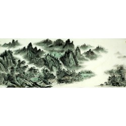 Chinese Landscape Painting - CNAG008364