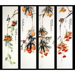 Chinese Flowers&Trees Painting - CNAG008366