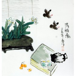 Chinese Flowers&Trees Painting - CNAG008368