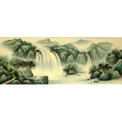Chinese Landscape Painting - CNAG008372
