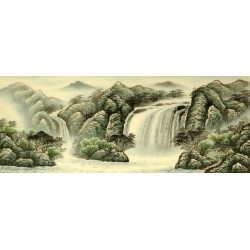 Chinese Landscape Painting - CNAG008373