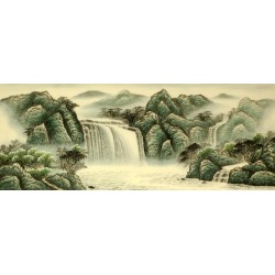 Chinese Landscape Painting - CNAG008374