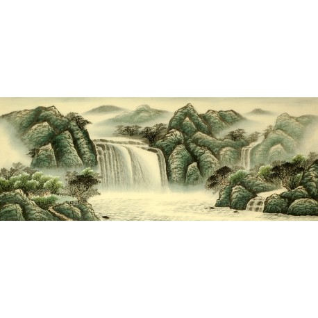 Chinese Landscape Painting - CNAG008374