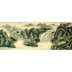 Chinese Landscape Painting - CNAG008375