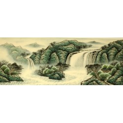 Chinese Landscape Painting - CNAG008376