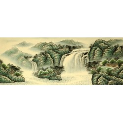 Chinese Landscape Painting - CNAG008378
