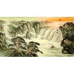 Chinese Landscape Painting - CNAG008387