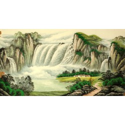 Chinese Landscape Painting - CNAG008389