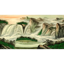 Chinese Landscape Painting - CNAG008390