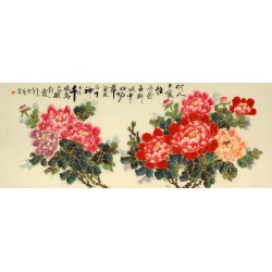 Chinese Peony Painting - CNAG008407