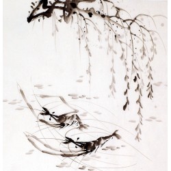 Chinese Shrimp Painting - CNAG008411