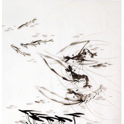 Chinese Shrimp Painting - CNAG008412