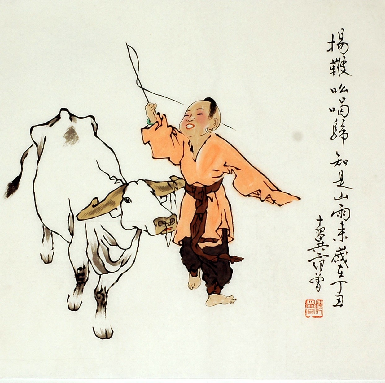 Chinese Figure Painting - CNAG008414