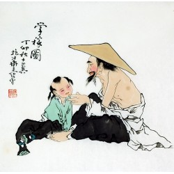Chinese Figure Painting - CNAG008415