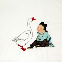 Chinese Figure Painting - CNAG008417
