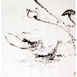 Chinese Shrimp Painting - CNAG008418