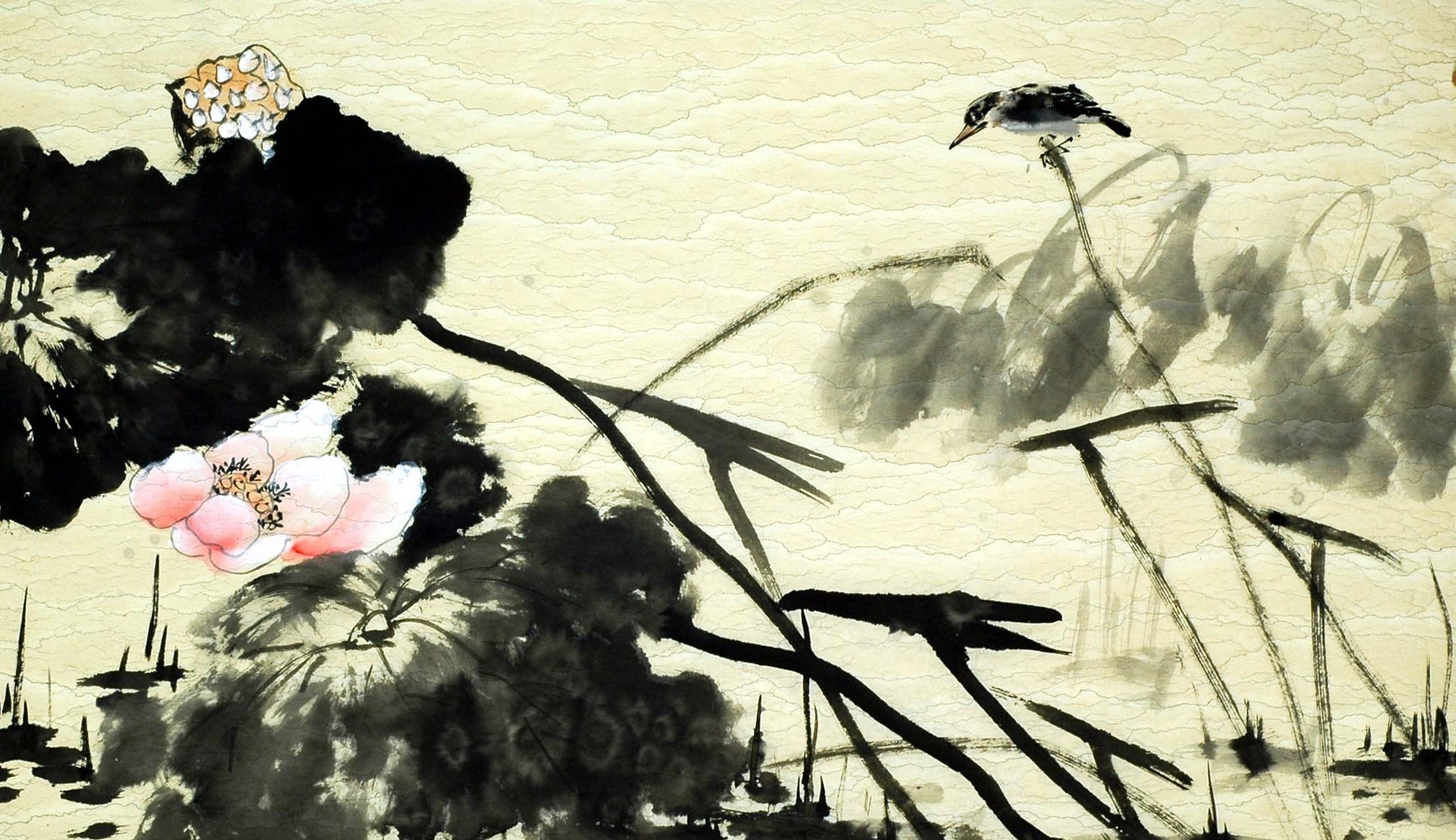 Chinese Flowers&Trees Painting - CNAG008424