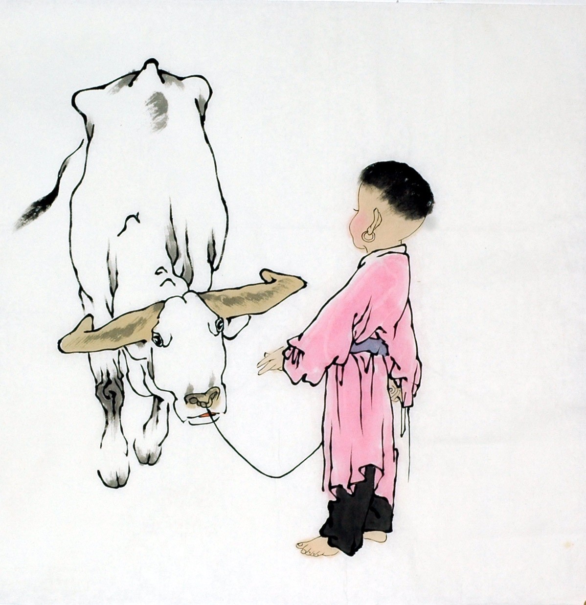 Chinese Figure Painting - CNAG008429