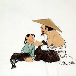 Chinese Figure Painting - CNAG008431