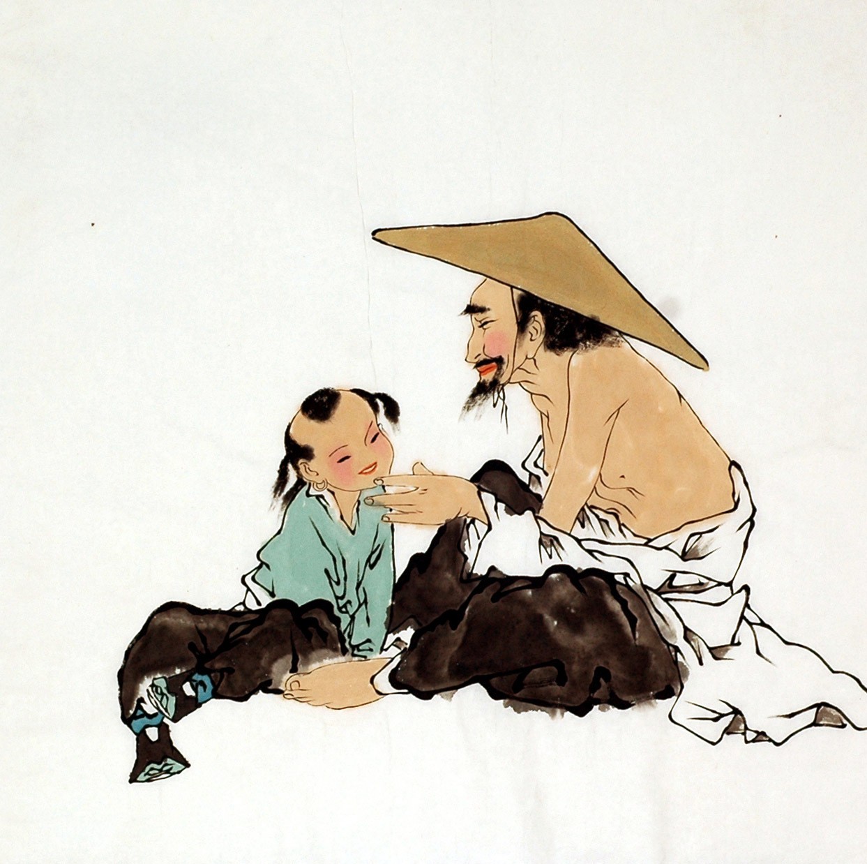 Chinese Figure Painting - CNAG008431