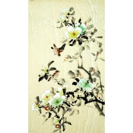 Chinese Flowers&Trees Painting - CNAG008433