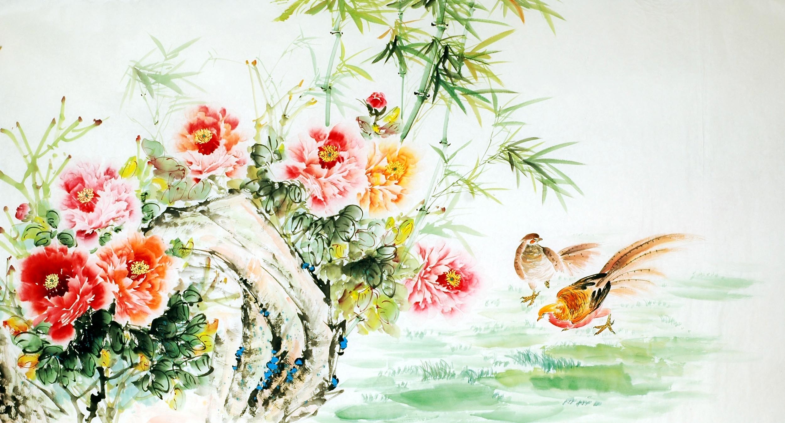 Chinese Chicken Painting - CNAG008439