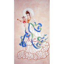 Chinese Guanyin Painting - CNAG008444