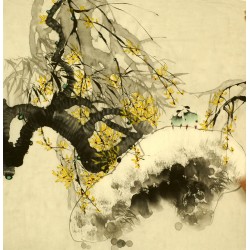 Chinese Lotus Painting - CNAG008446