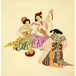 Chinese Figure Painting - CNAG008451