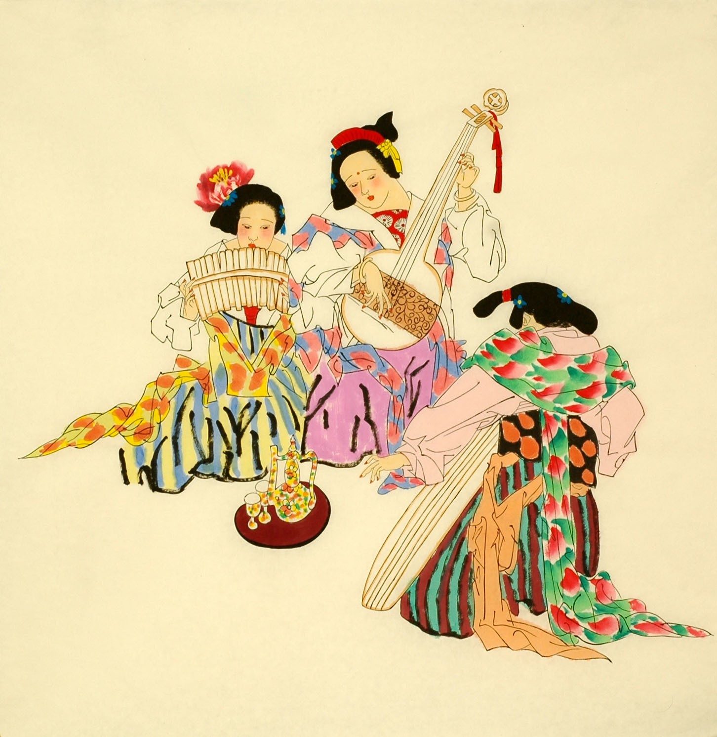 Chinese Figure Painting - CNAG008451