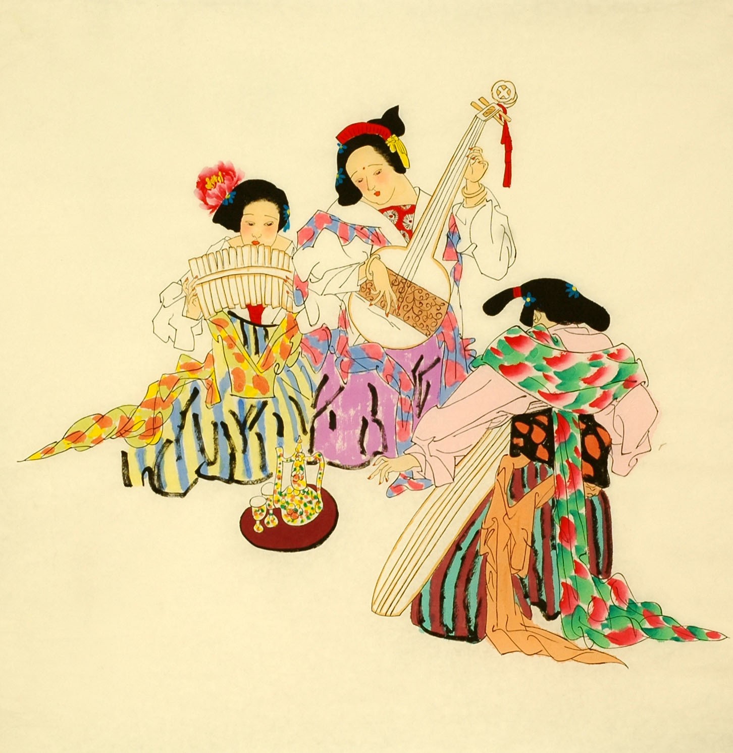 Chinese Figure Painting - CNAG008452