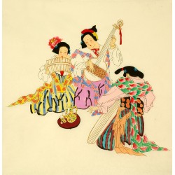 Chinese Figure Painting - CNAG008454